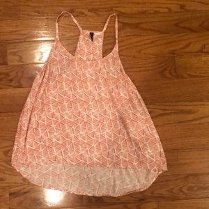 Asymmetric crop tank